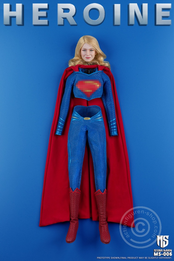 STM-S006-12 Super Girl - Heroine Head & Outfit Set