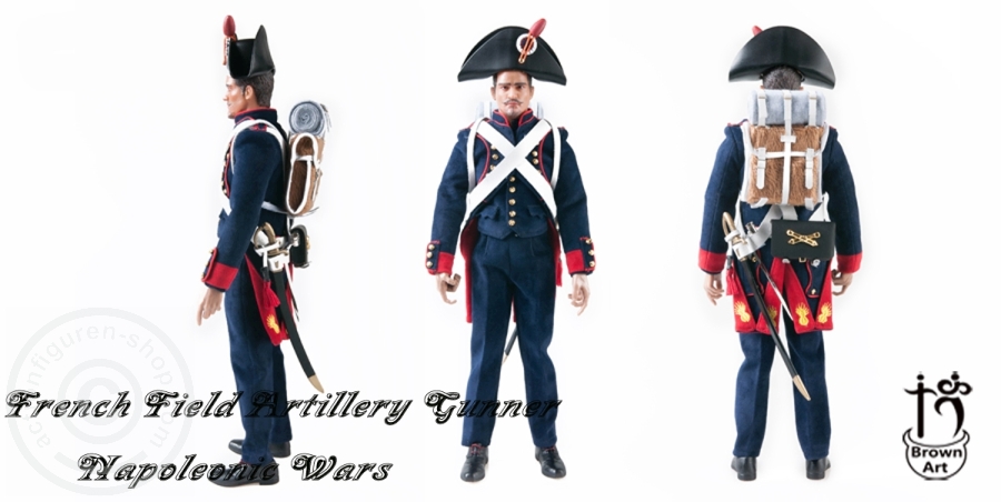BA003D-25tQZ9hXibgBRzL Napoleonic - French Field Artillery Gunner - DeLuxe Version