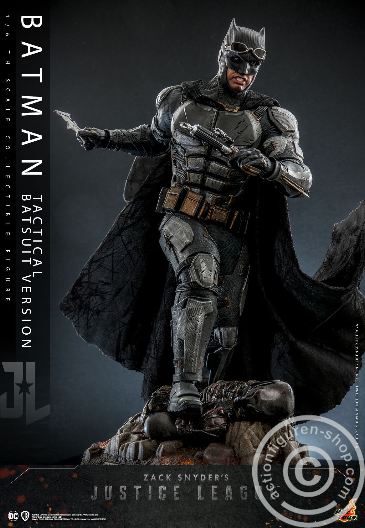 Zack Snyder's Justice League - Batman (Tactical Batsuit Version) - TMS085 Zack Snyder's Justice League - Batman (Tactical Batsuit Version) - TMS085