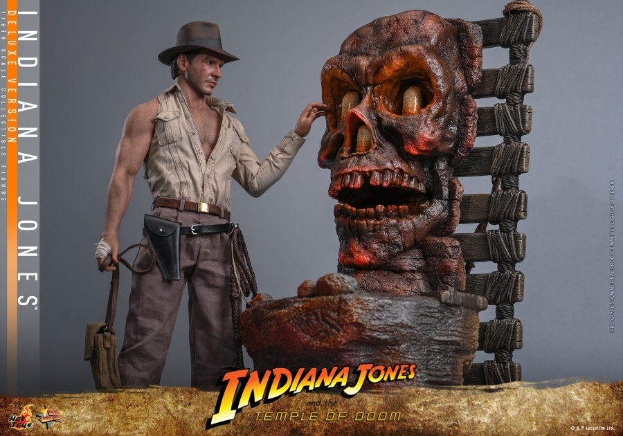 Indiana Jones And the Temple of Doom 1/6th scale Indiana Jones Collectible Figure (Deluxe Version) - MMS861