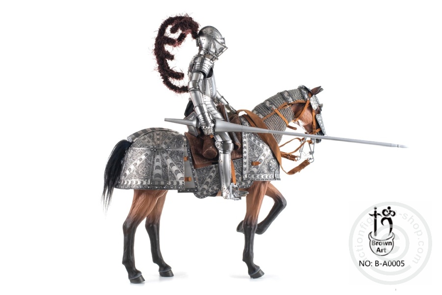 Horse in Full Armor - made for Duke of Saxony-Coburg (1548) - in 1/6 scale