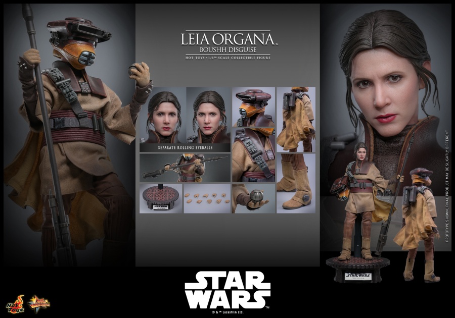 Star Wars: Return of the Jedi™ 1/6th scale Leia Organa (Boushh Disguise)™ Collectible Figure - MMS854