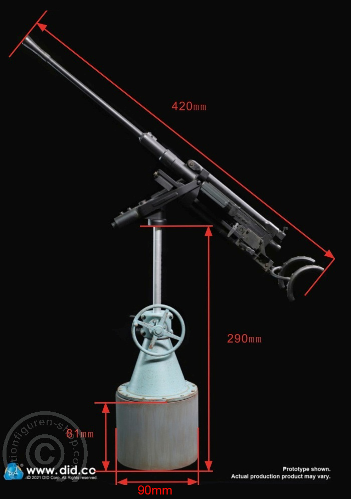 E60059D-06 U-Boat Tower Diorama Set (20mm FLAK)