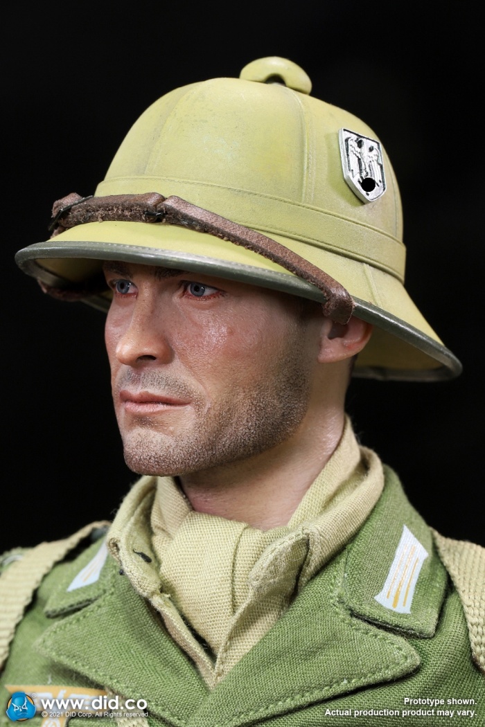 80152-26 Burk - WWII German Africa Korps Infantry Man