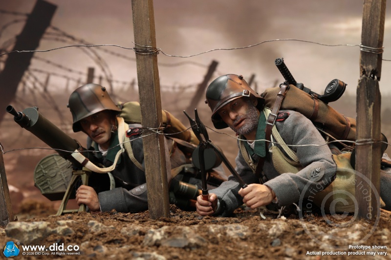 Bodo - WW I German Army Stormtrooper Infantry - in 1/6 scale