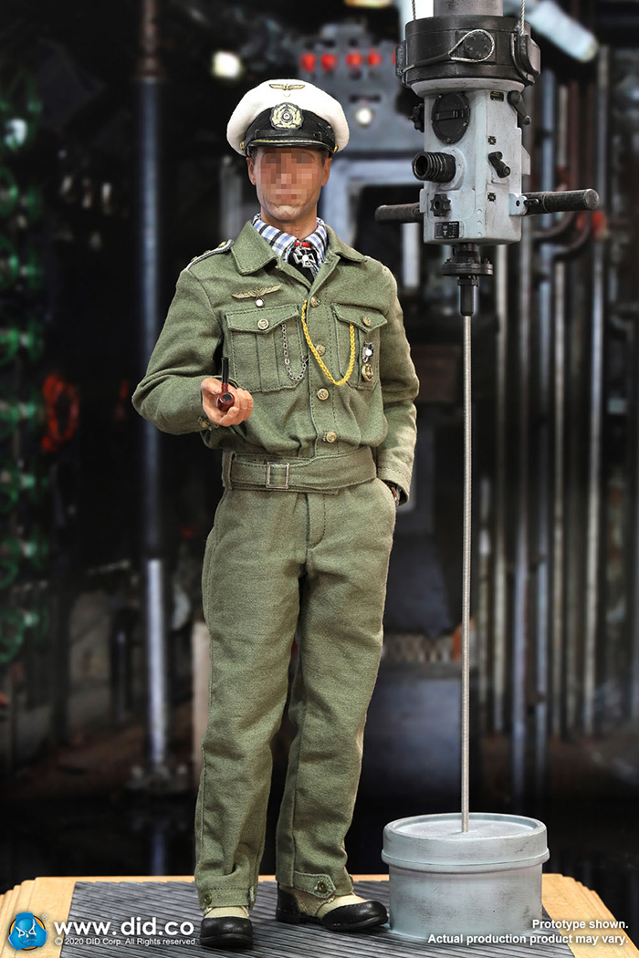 E60058-01 German U-Boat Periscope Diorama Set w/ extra Head
