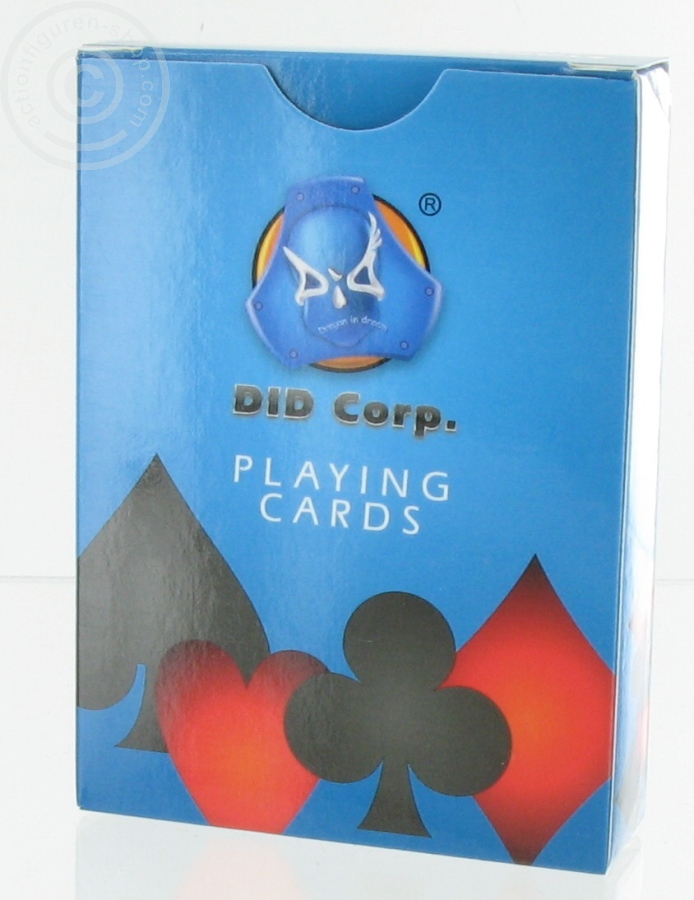 DiD - Spielkarten Set mit 54 Karten in 1:1