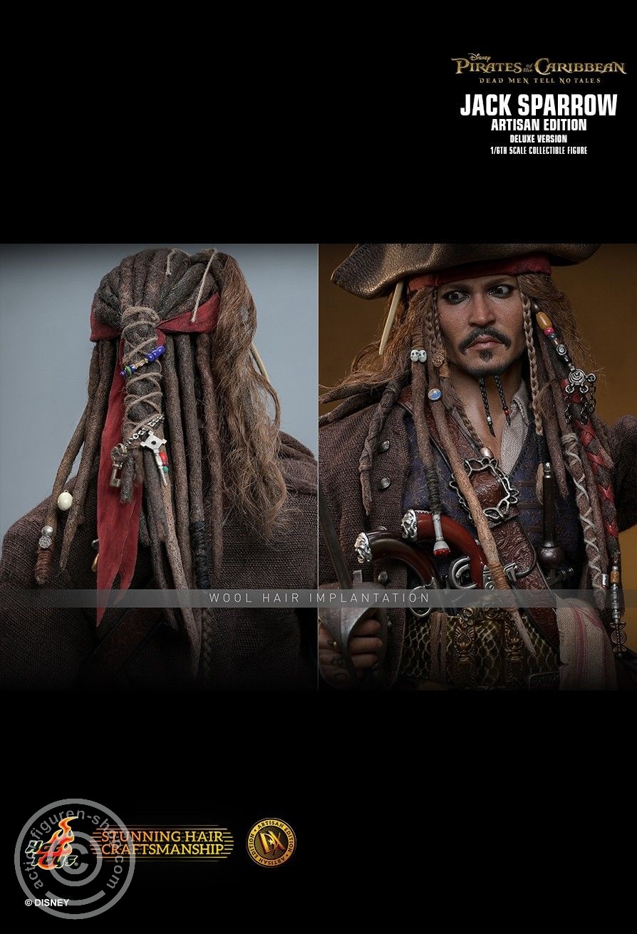 Jack Sparrow - Pirates of the Caribbean - (Deluxe Version) - Artisan Edition Jack Sparrow - Pirates of the Caribbean - (Deluxe Version) - Artisan Edition