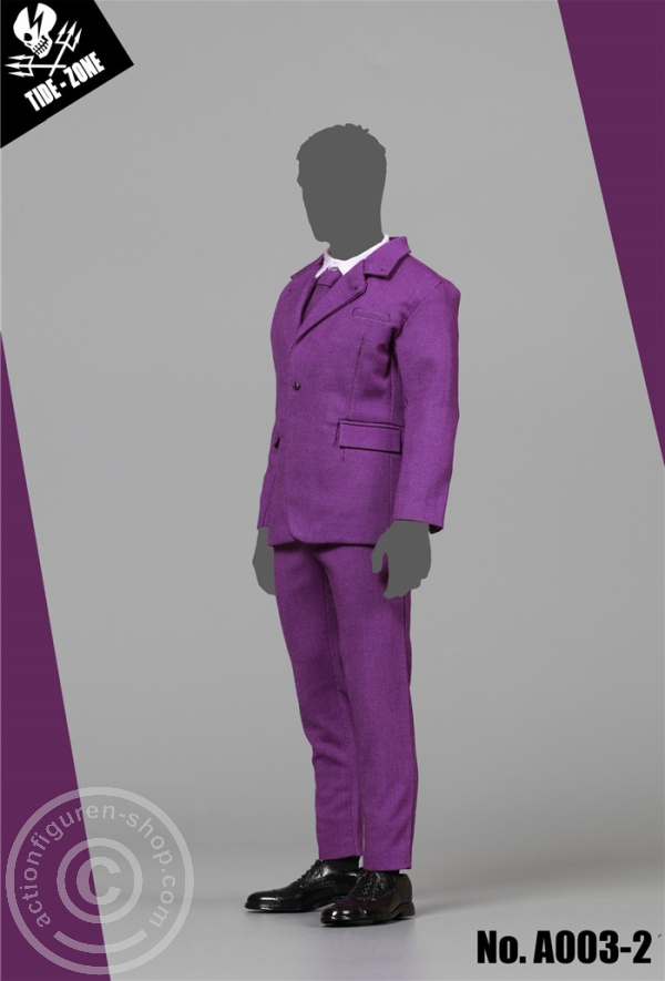 Modern Man Suit Set - lila
