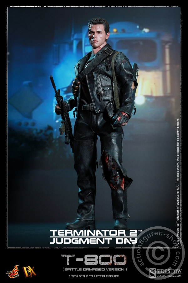 Terminator 2 - T-800 Battle Damaged Version - DX13