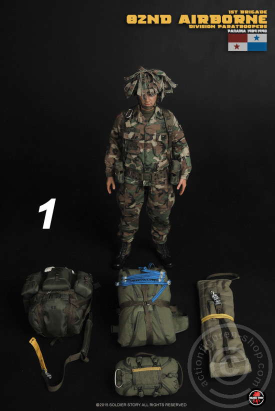 SSt089-54 82nd Airborne Paratrooper Panama 89-90