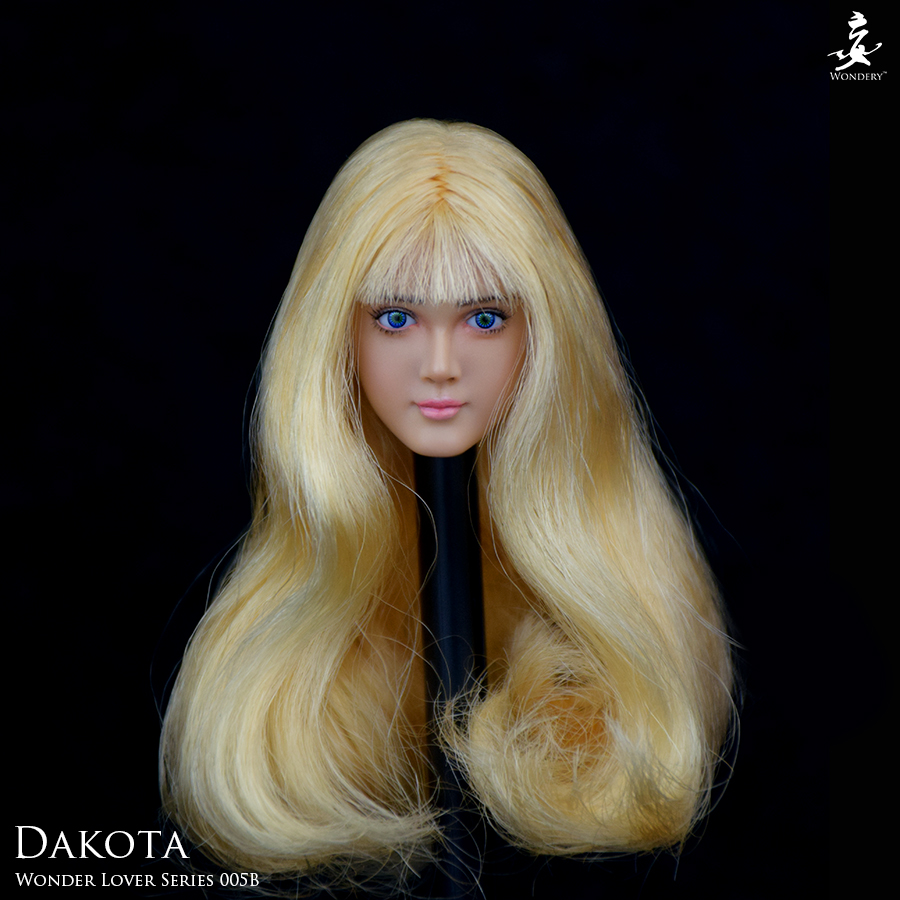 Dakota - Female Head w/ movable Eyes