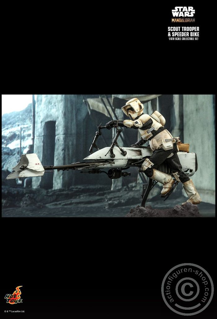 The Mandalorian - Scout Trooper and Speeder Bike