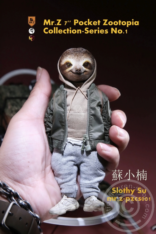 Slothy Su - 7" Pocket Zootopia Series No.1