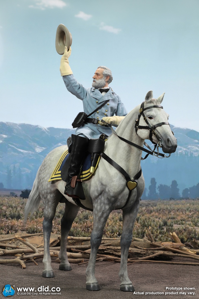 Civil War White War Horse (Standing) - 1/6 scale