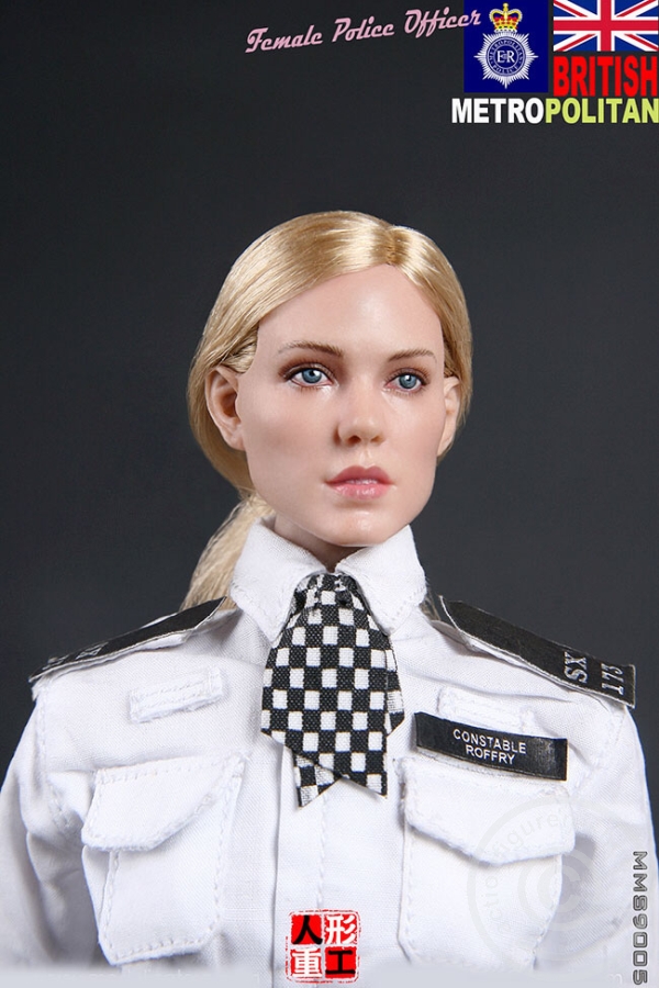 British Metropolitan Female Police Officer