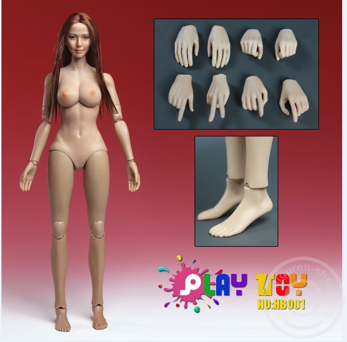 Asian Female Head with Body