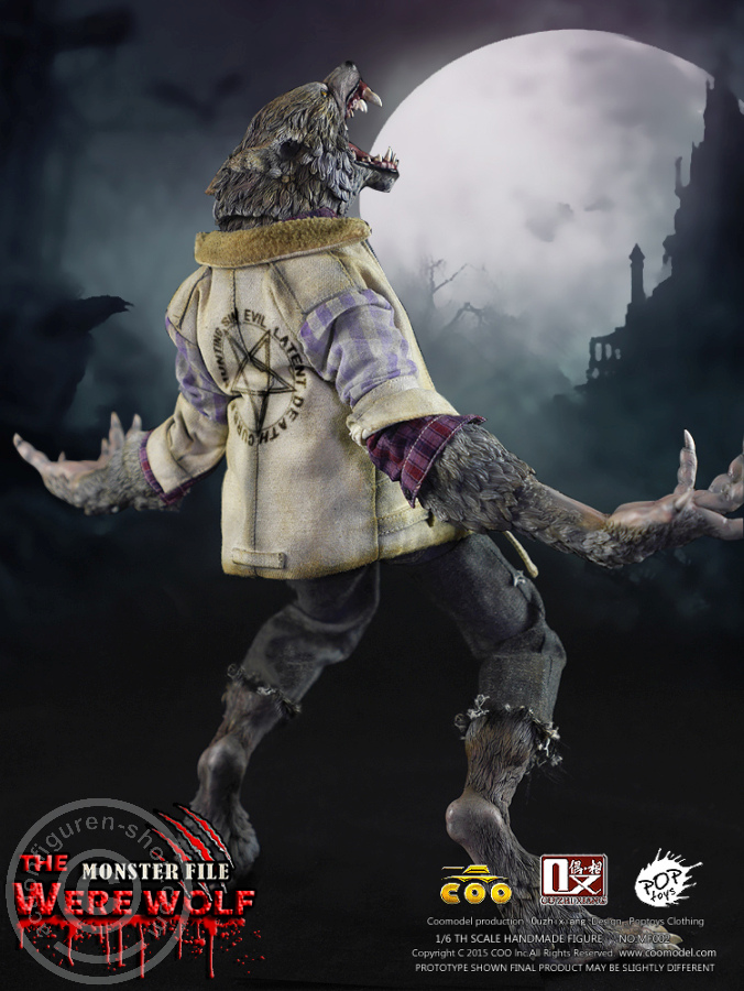 MF002-09 Were Wolf - Monster File