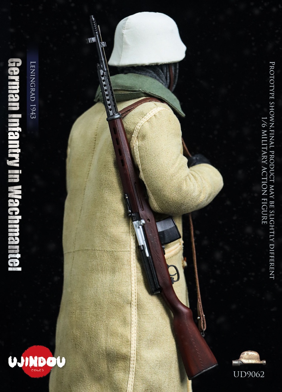 German Infantry - Wachmannschaft - w/ Wachmantel - Leningrad 1943 - in 1/6 scale
