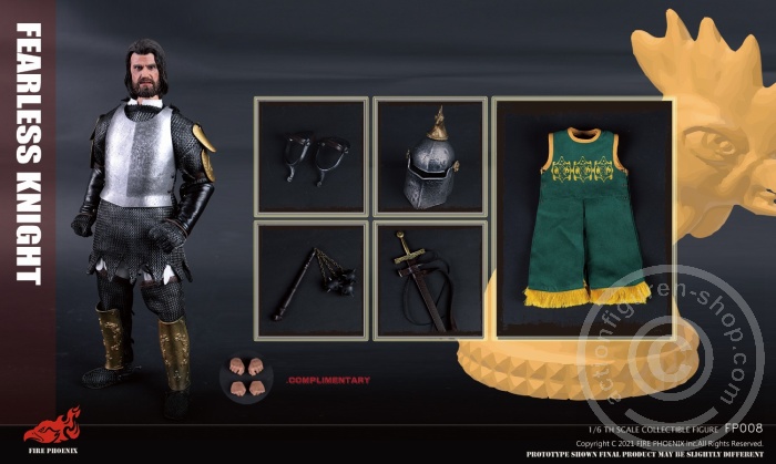 Fearless Knight & Rage Knight- Diecast Alloy Fearless Knight & Rage Knight- Diecast Alloy