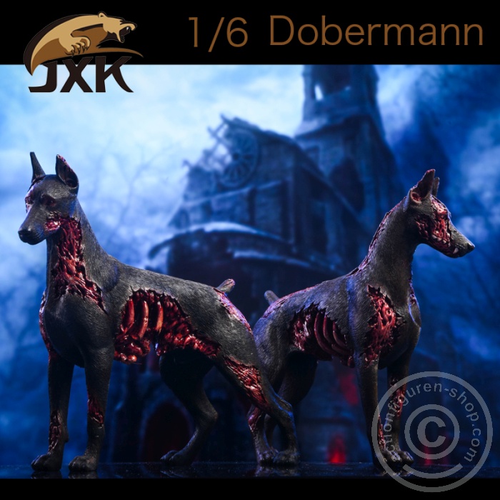 JXK027AB-02TlDnejIO7adFV Zombie Dobermann Dog - A