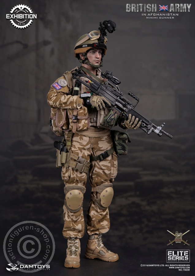 British Army in Afghanistan - Minimi Gunner - 2016 Exclusive