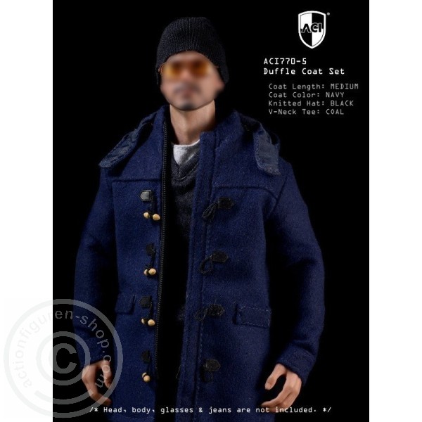 Dufflecoat Set - medium/blue