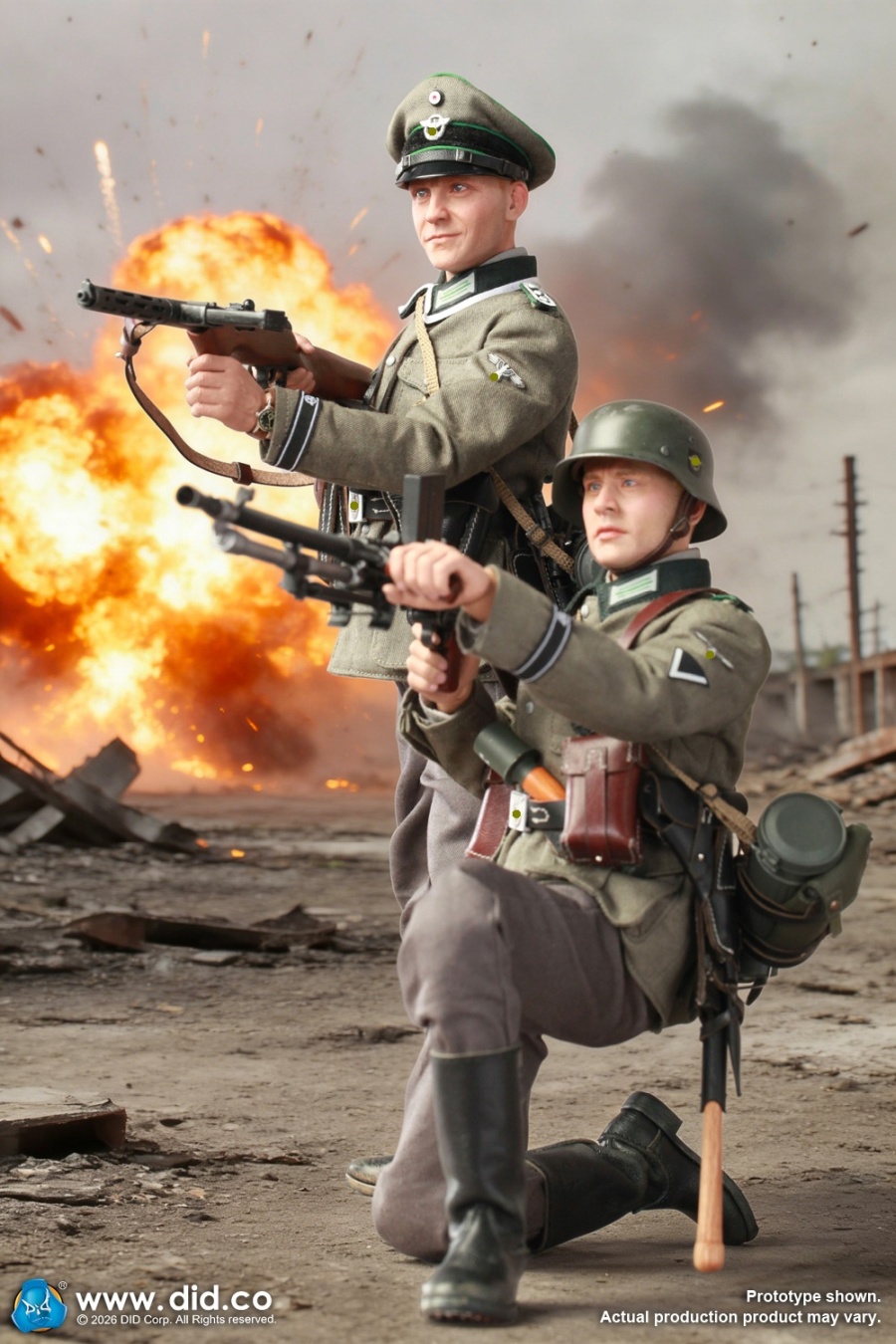 Fogel - WWII German SS Polizei-Division NCO - in 1/6 scale