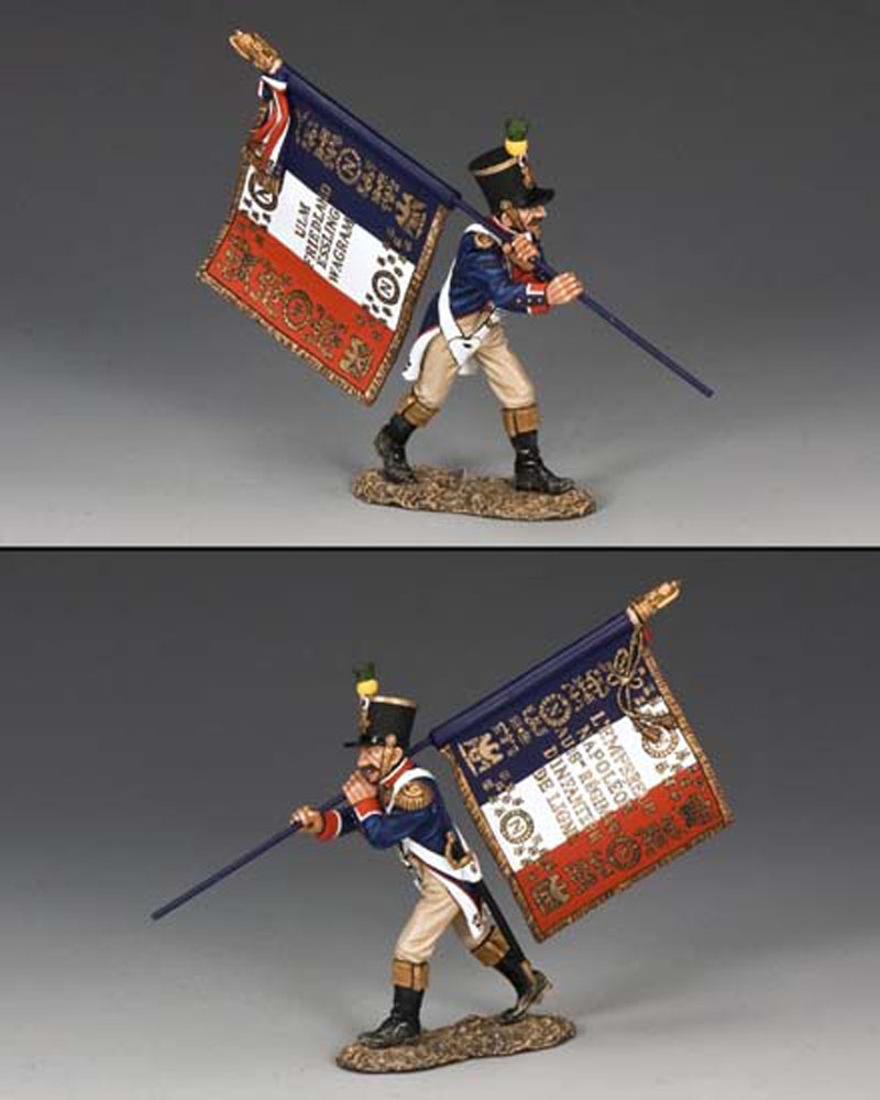 Fr. V Flagbearer Advancing