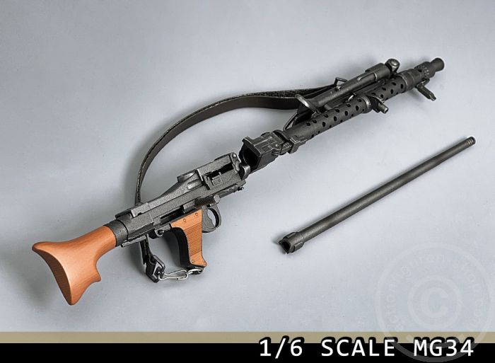 MG-34 mit Zubehör
