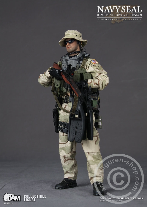 DA93011-13 Navy Seal Riverine OPS Rifleman - Desert