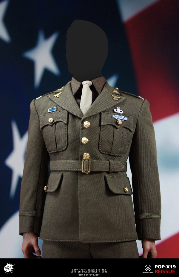 PTx19-07 WWII Golden Ages Captain Uniform Suit