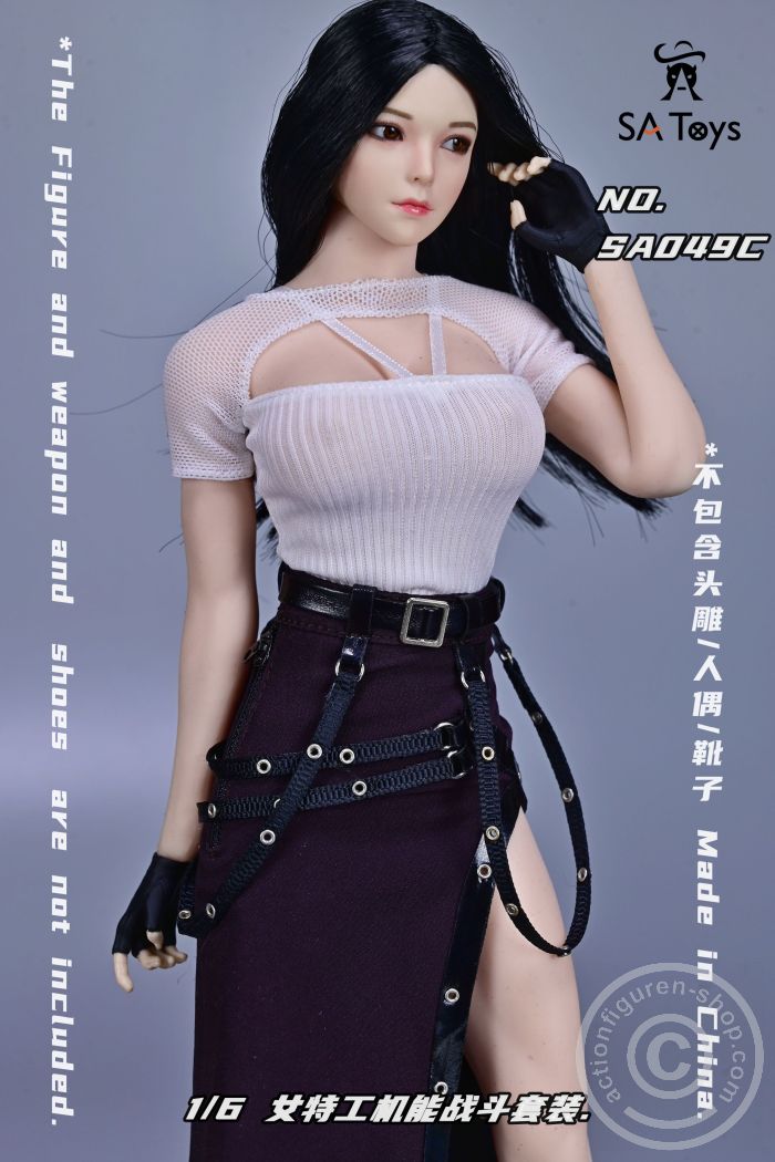 SATSA049C-02 Female Sexy Agent Combat Suit