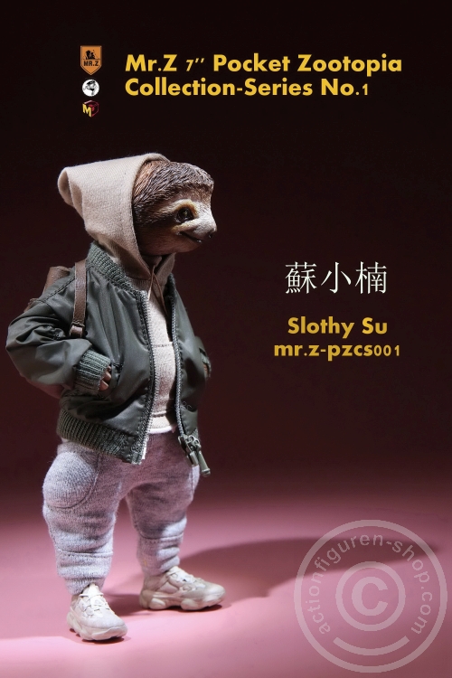 MRZpccs01-02 Slothy Su - 7" Pocket Zootopia Series No.1