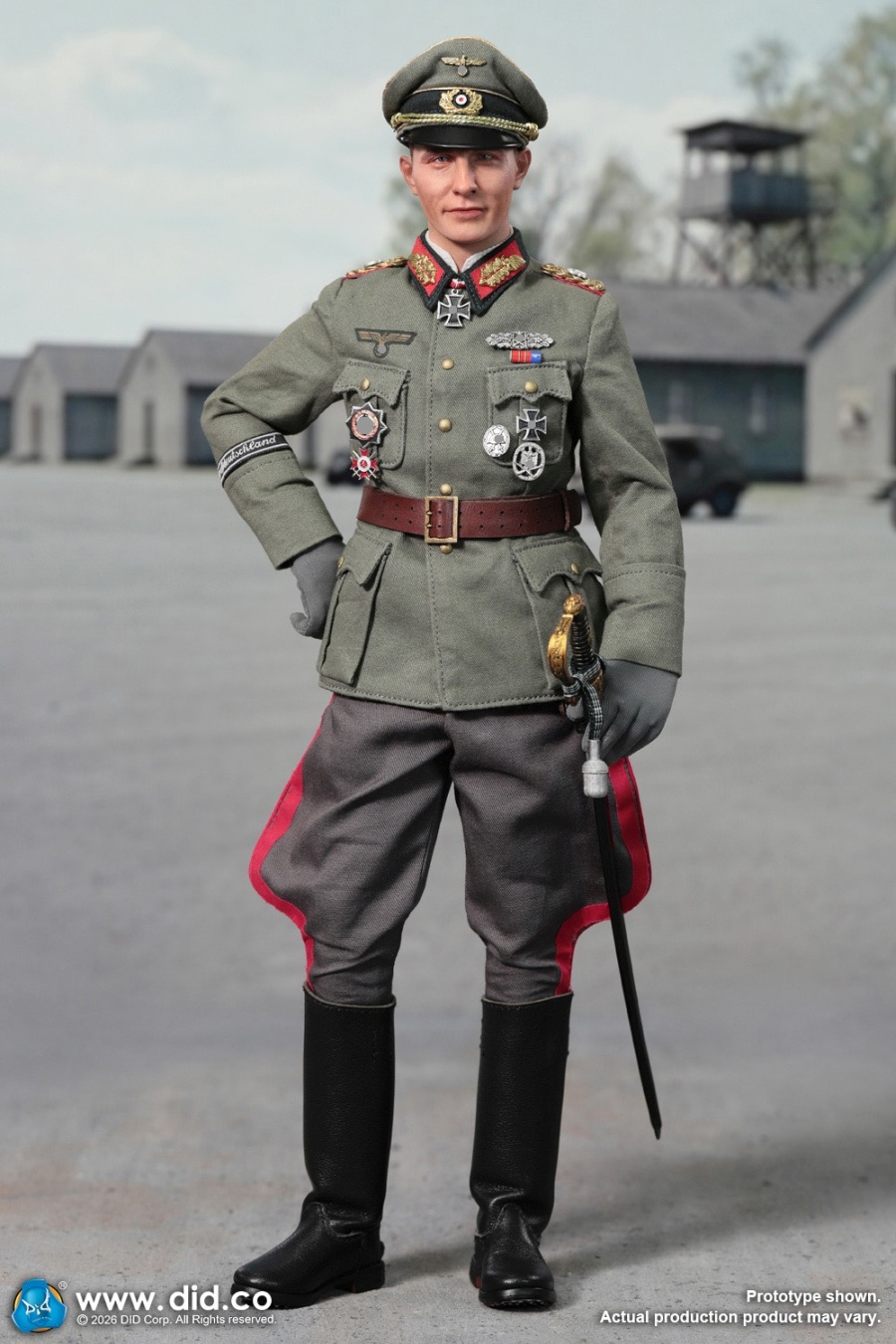 Otto Remer - WWII German Wehrmacht Officer - in 1/6 scale
