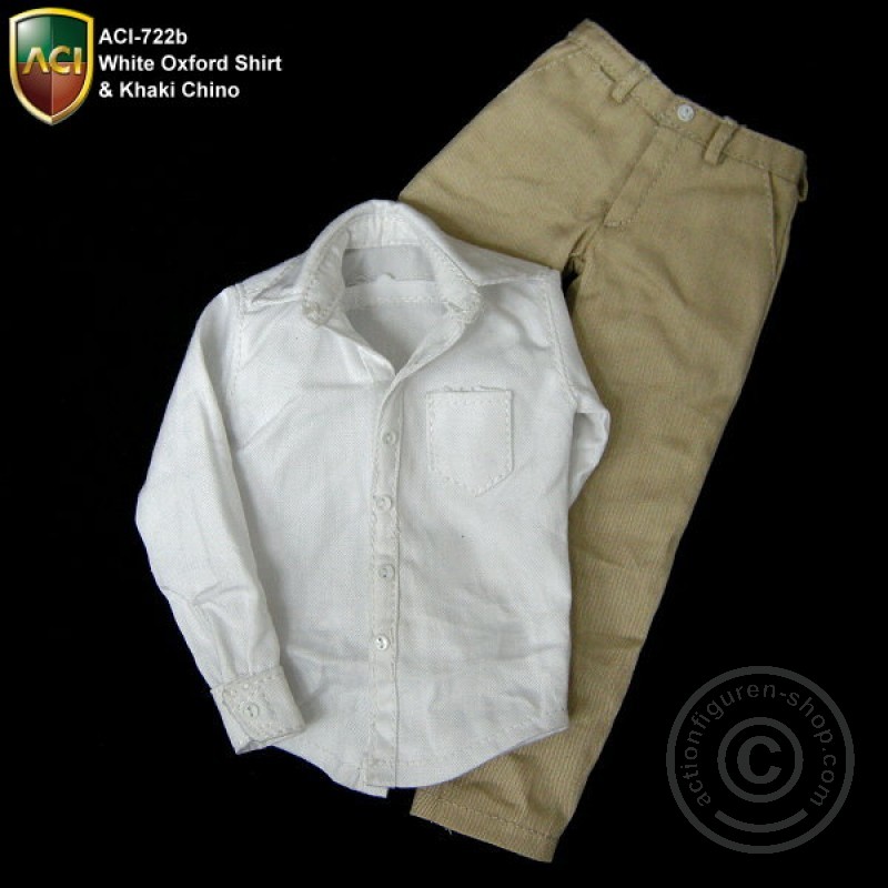 Oxford Shirt and Chino Pants Set