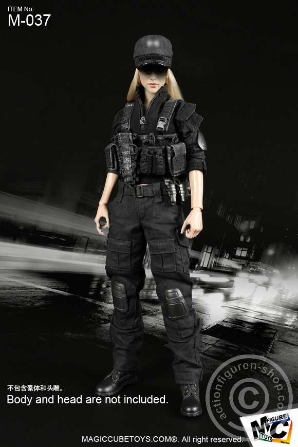 Female Black Shooter Set