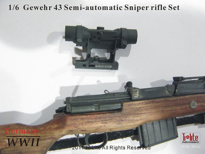 G43 mit ZF - Halbautomatisches Gewehr