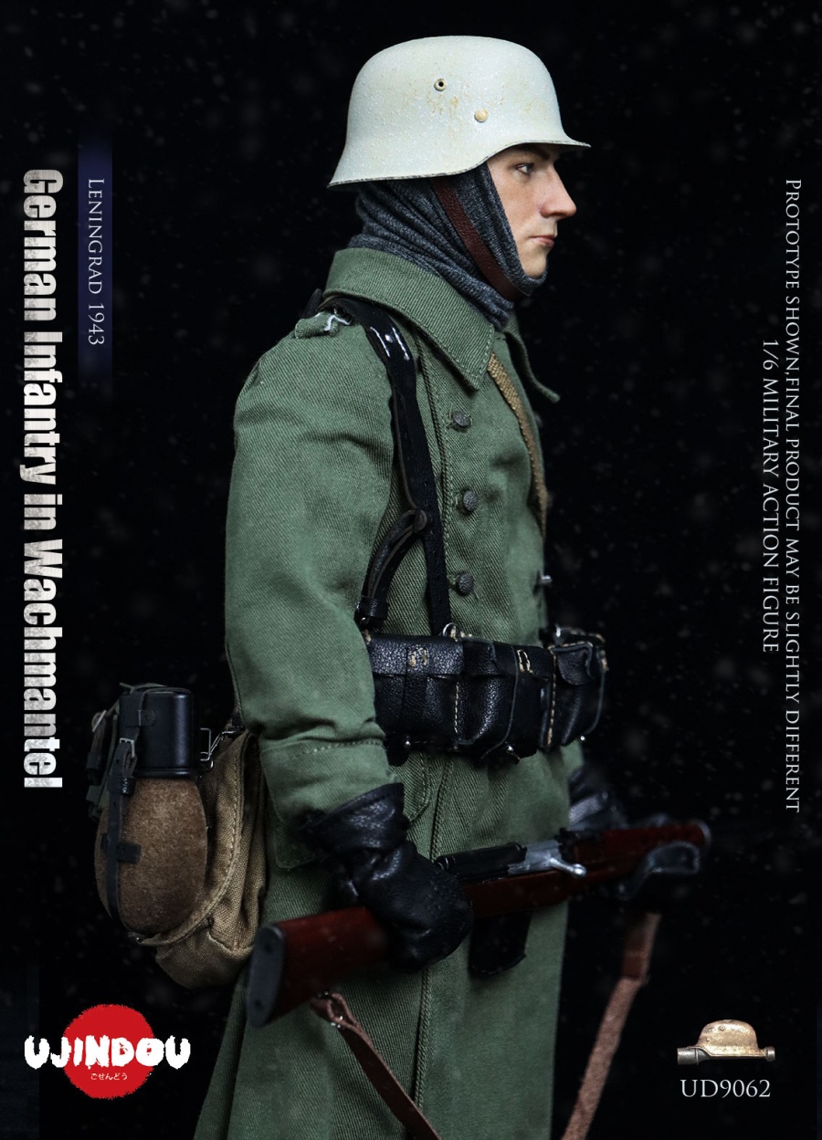 German Infantry - Wachmannschaft - w/ Wachmantel - Leningrad 1943 - in 1/6 scale
