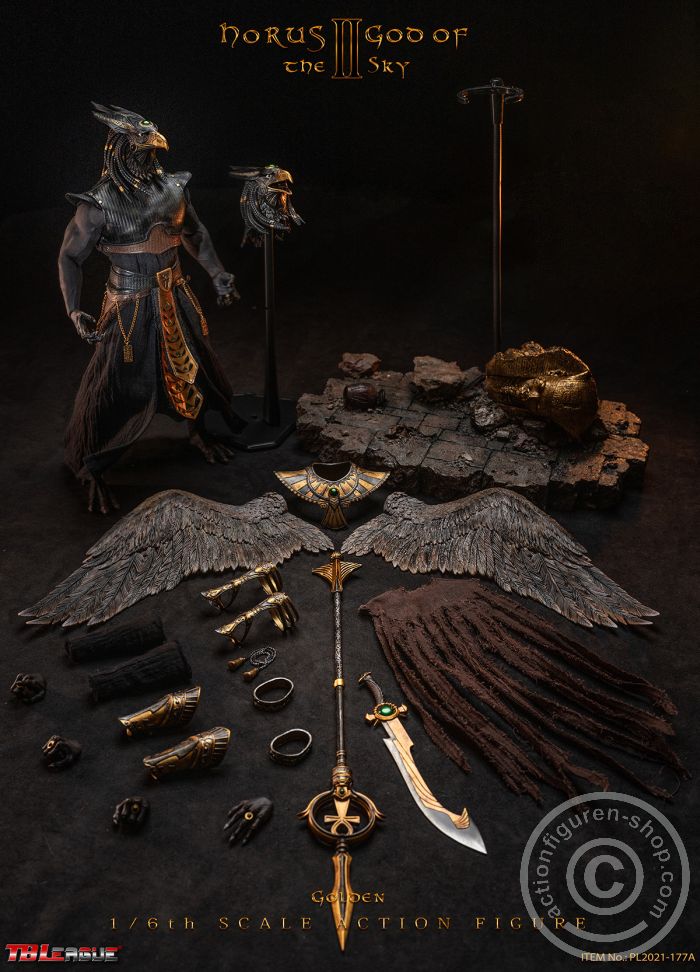 Horus God of the Sky - Golden Version