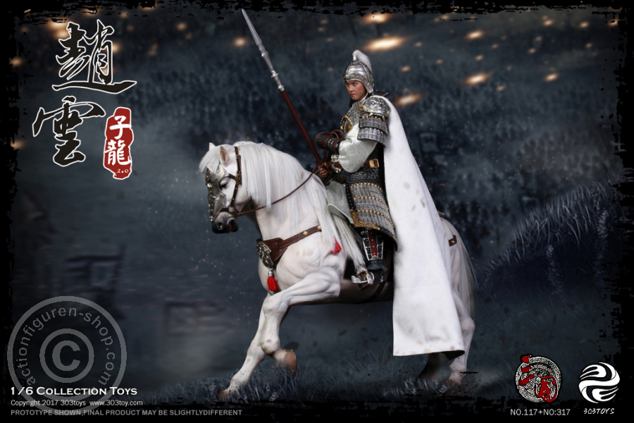 Zhao Yun A.K.A Zilong 2.0 + Jade Lion the Steed + Banner Suit