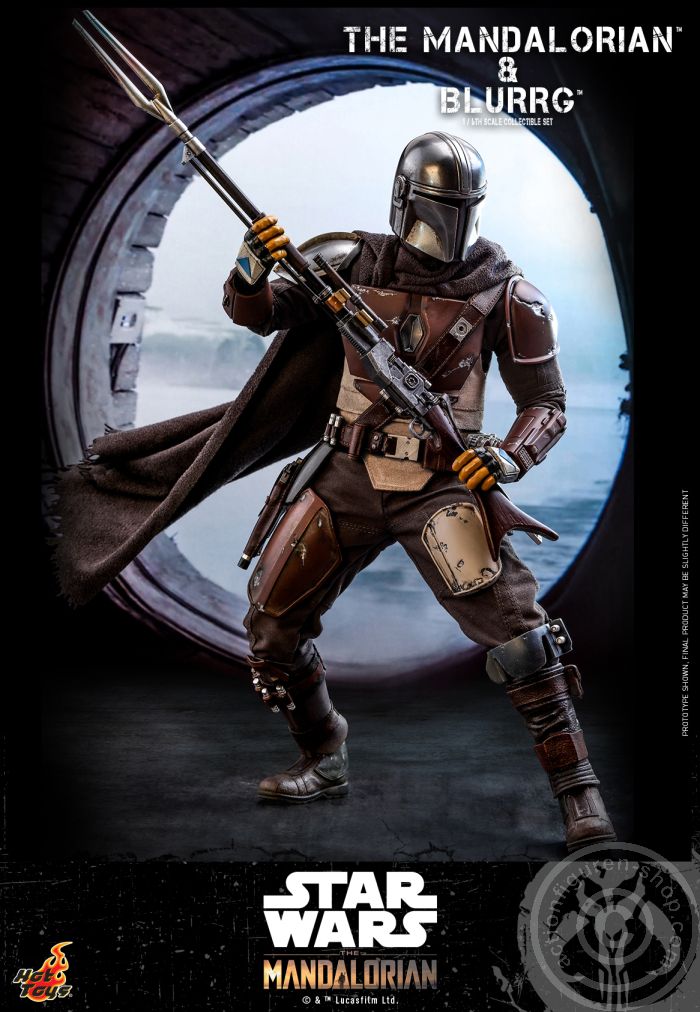Star Wars: The Mandalorian - Mandalorian & Blurrg - TMS046 Star Wars: The Mandalorian - Mandalorian & Blurrg - TMS046