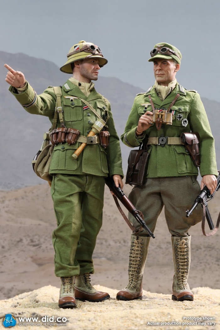 80152-25 Burk - WWII German Africa Korps Infantry Man