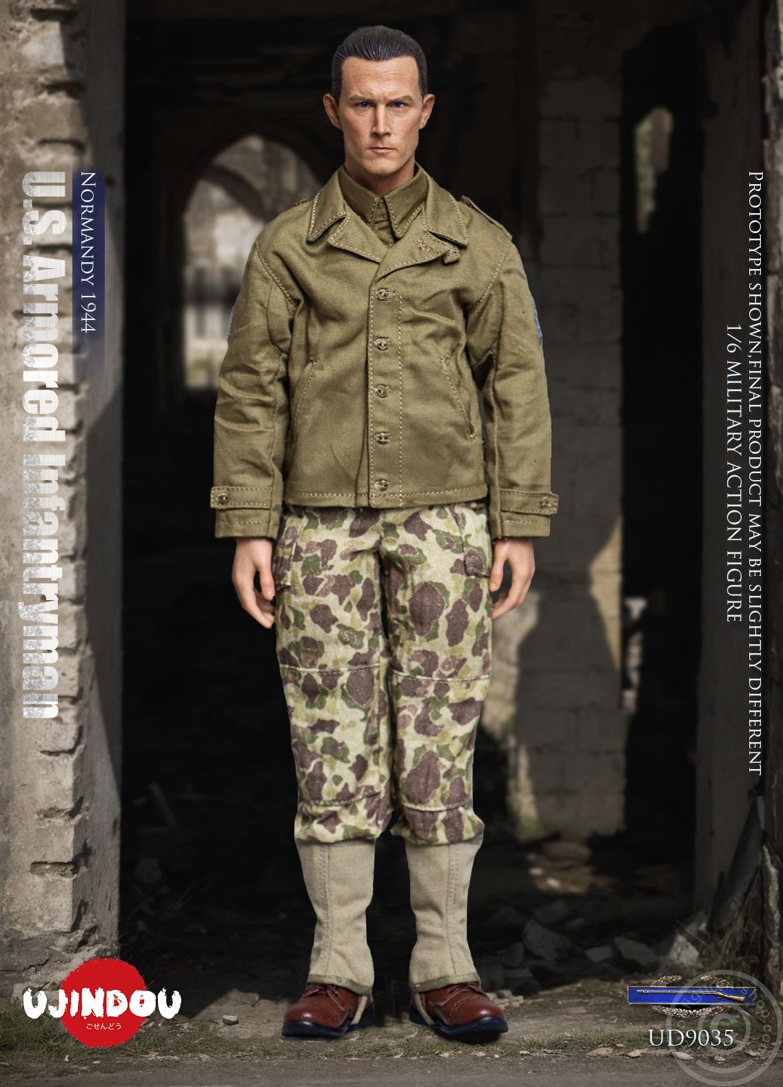 WWII U.S. 2nd Armored Division - Infantryman - Normandy 1944 WWII U.S. 2nd Armored Division - Infantryman - Normandy 1944