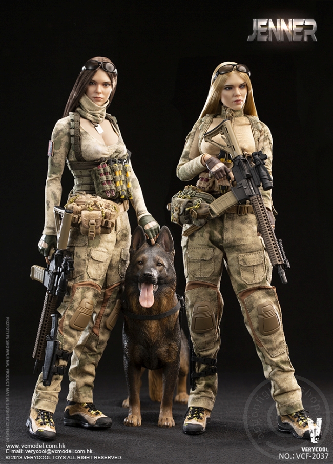 Jennifer (B) A-TACS FG Double Women Soldier