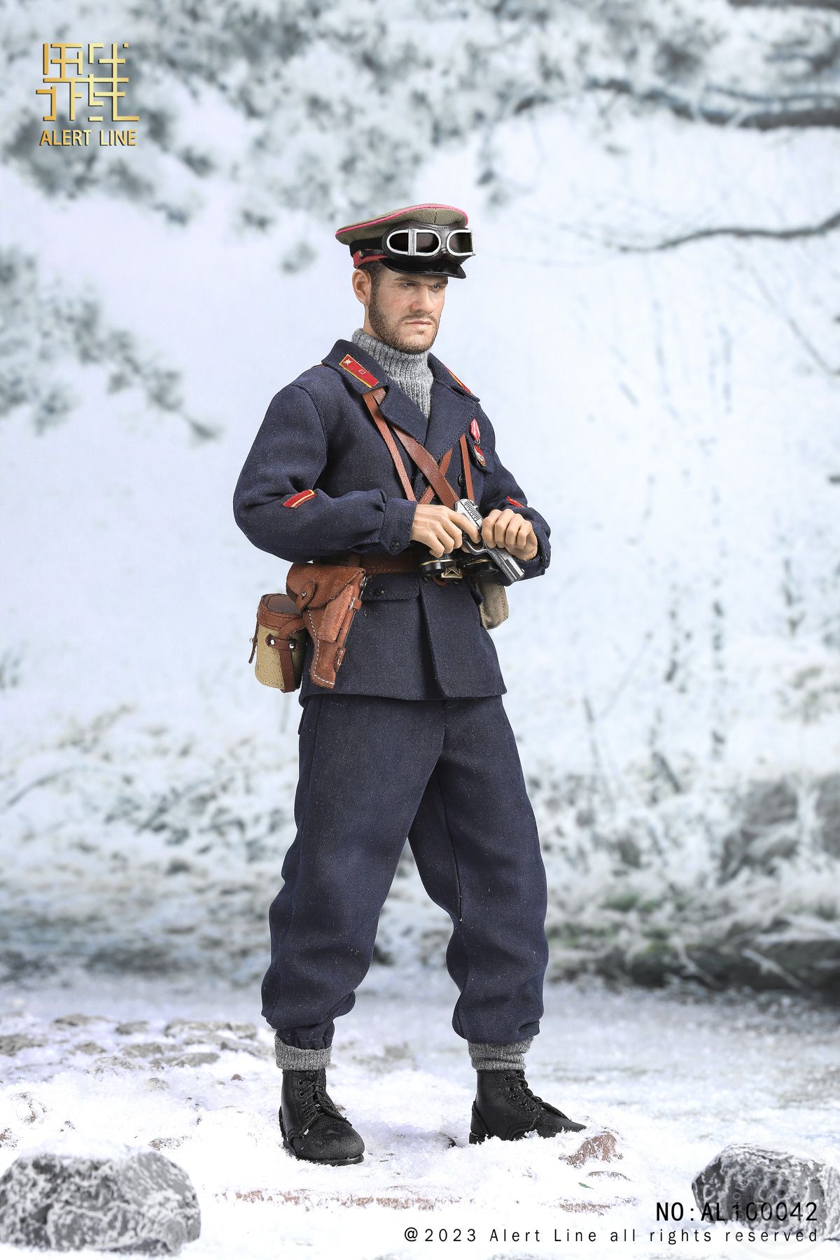 WWII Soviet Mountain Infantry Officer