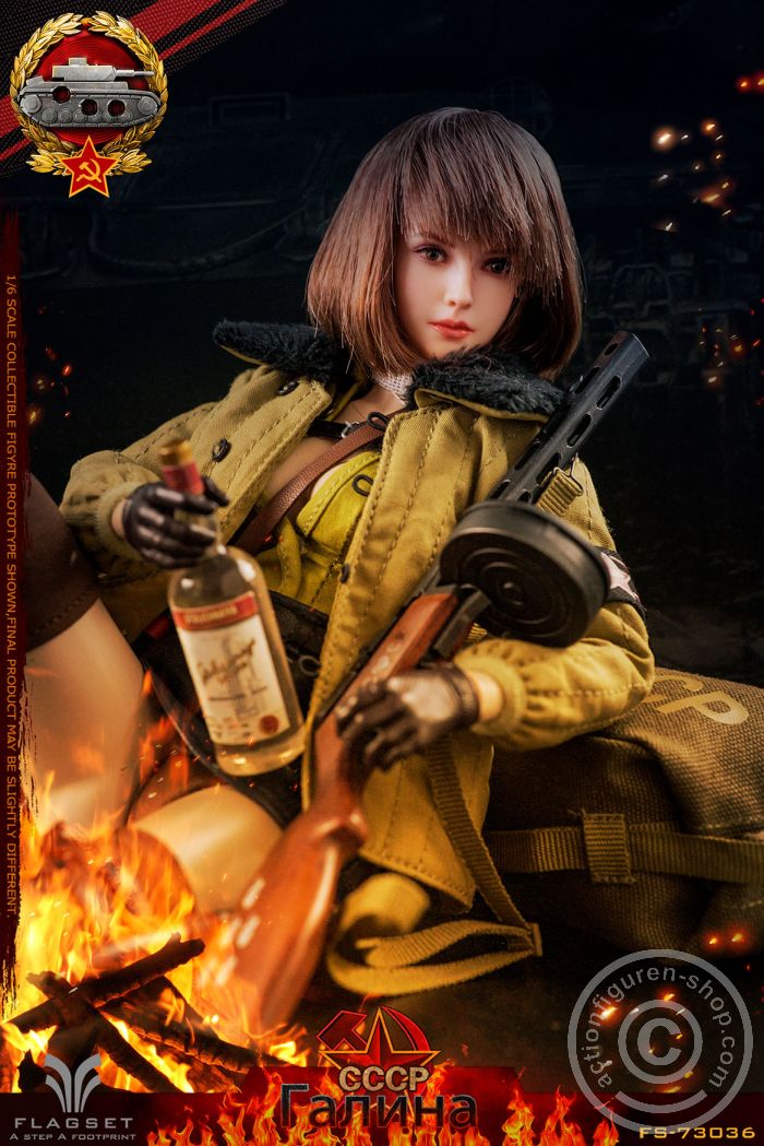 FS73036-18 Galina - Sexy Russian Soldier Girl