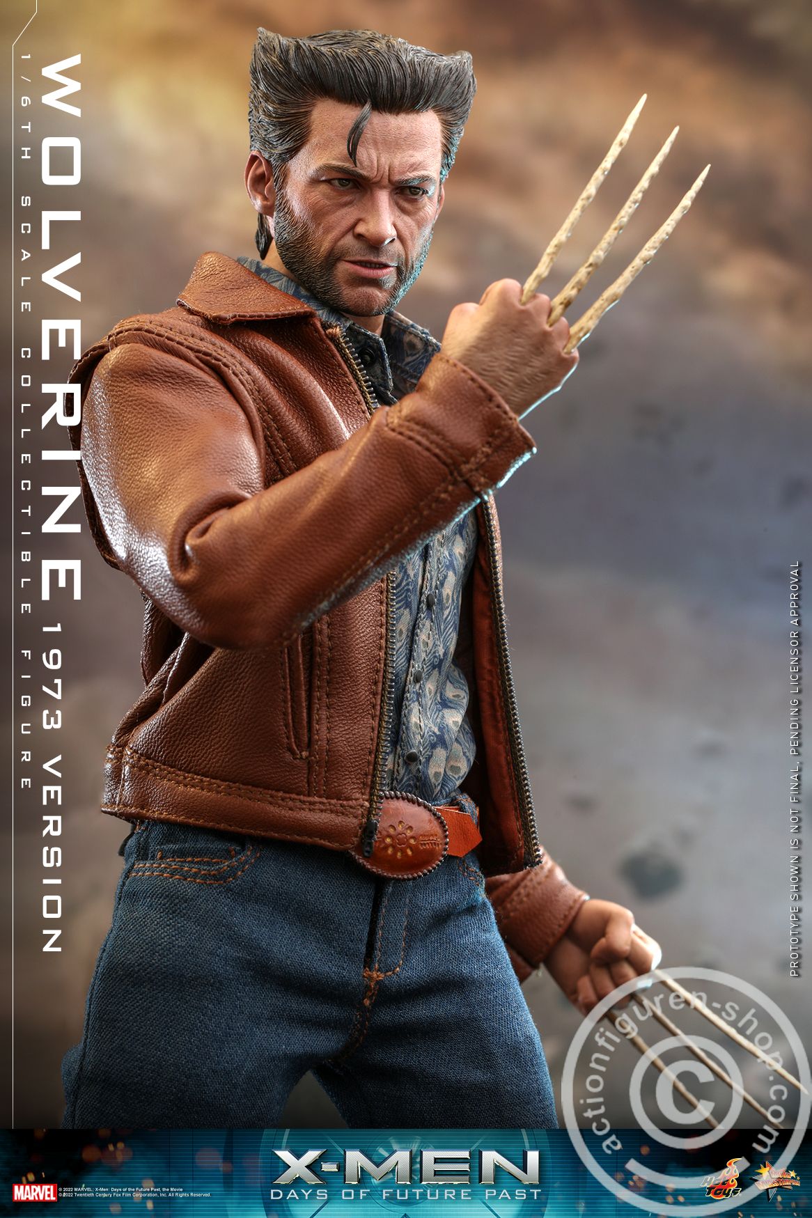 X-Men: Days of Future Past - Wolverine (1973 Version) - damaged Box X-Men: Days of Future Past - Wolverine (1973 Version) - damaged Box
