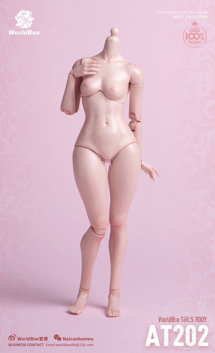 Girl Body - Body color: Fair (Pale)