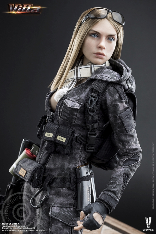 Villa - Police Black Python Stripe Camo